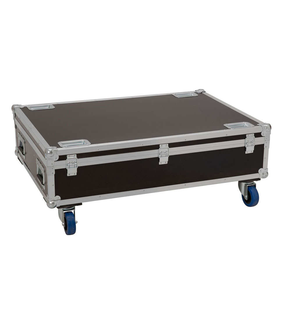 ROADINGER Flightcase 4x LED IP T-PIX 8 QCL/T-PIX 12 HCL mit Rollen