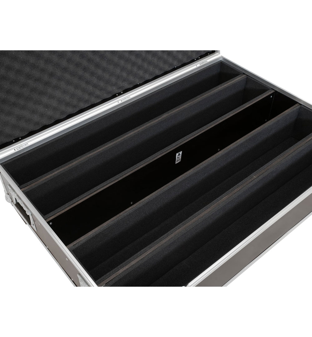 ROADINGER Flightcase 4x LED IP T-PIX 8 QCL/T-PIX 12 HCL mit Rollen