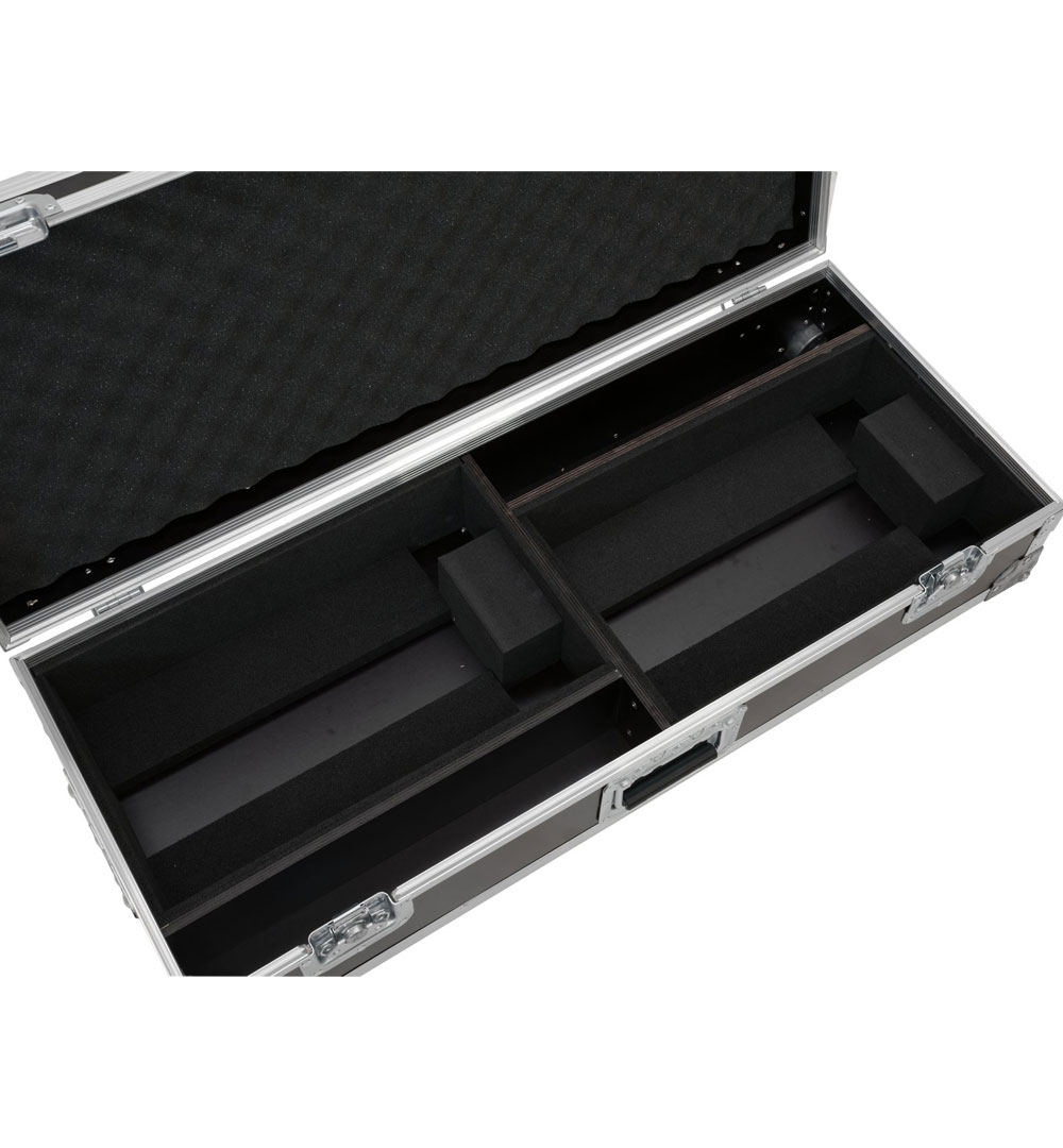 ROADINGER Flightcase 2x LED TSL-1000 mit Trolleyfunktion