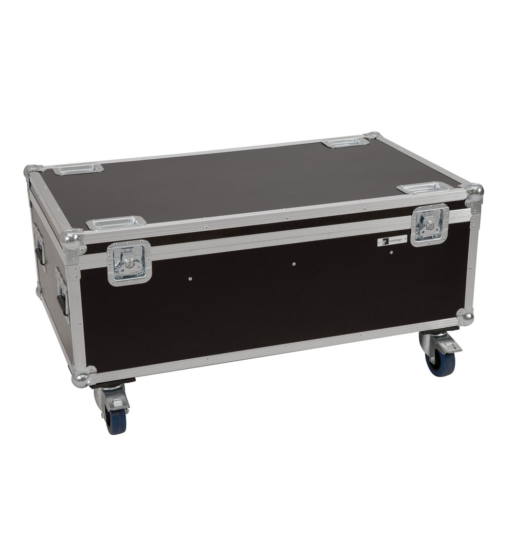 ROADINGER Flightcase 8x LED IP PAR 7x8W QCL/7x9W SCL mit Rollen