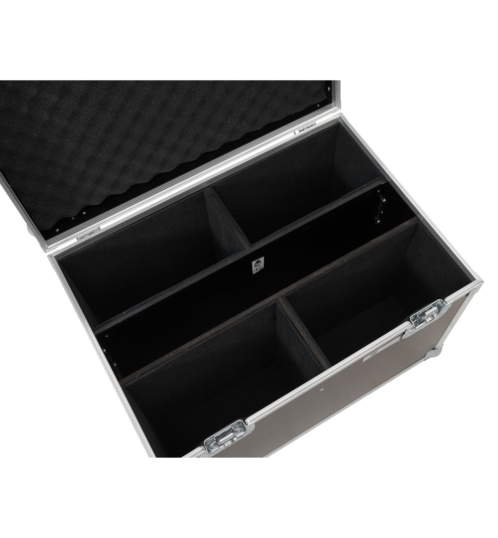 ROADINGER Flightcase 4x LED IP PAR 12x8W QCL/12x9W SQL Spot
