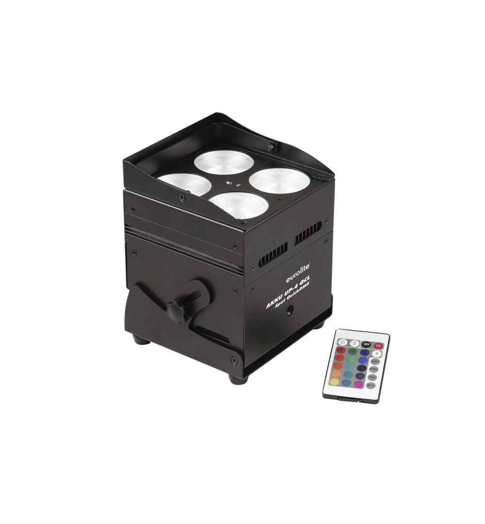 EUROLITE AKKU UP-4 QCL Spot QuickDMX