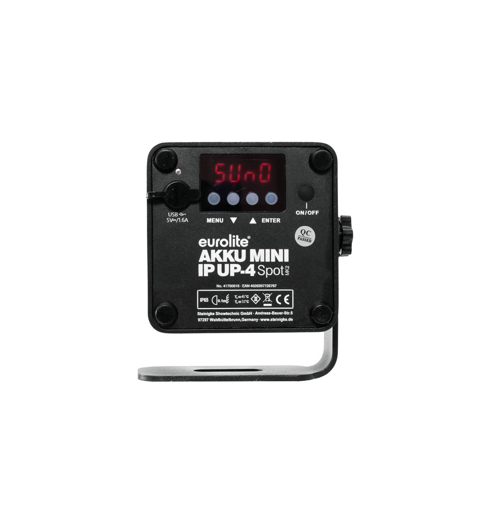 EUROLITE AKKU Mini IP UP-4 QCL Spot MK2
