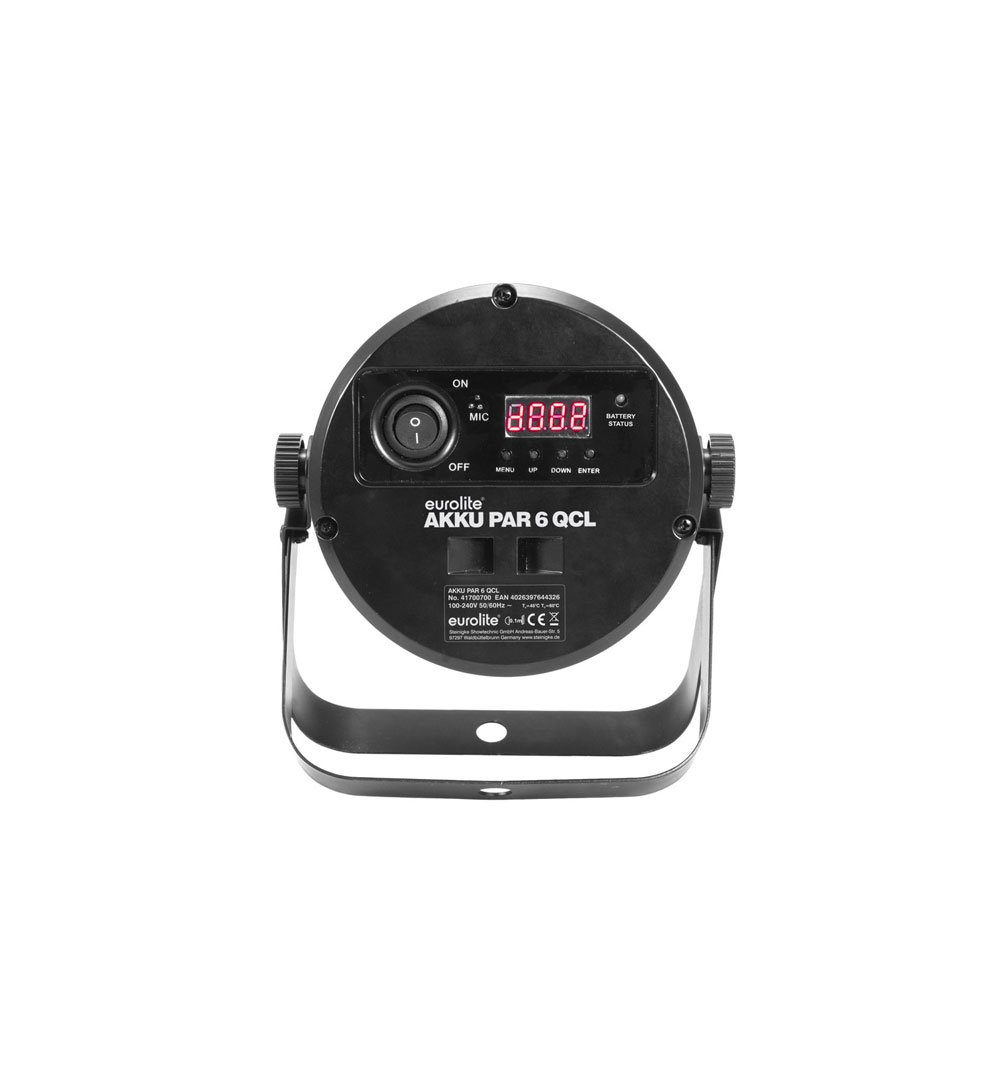 EUROLITE AKKU PAR 6 QCL