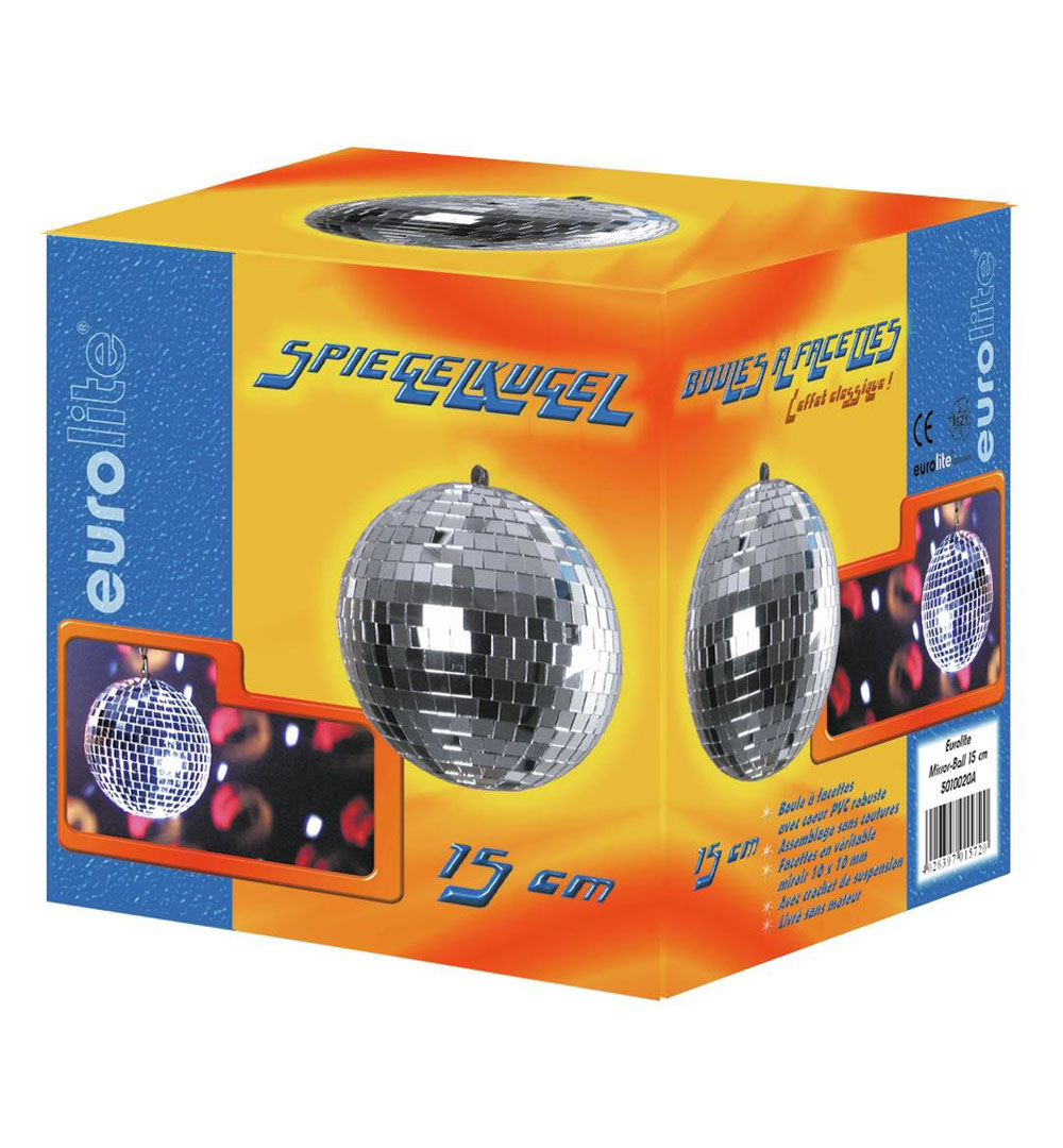 EUROLITE Spiegelkugel 15cm