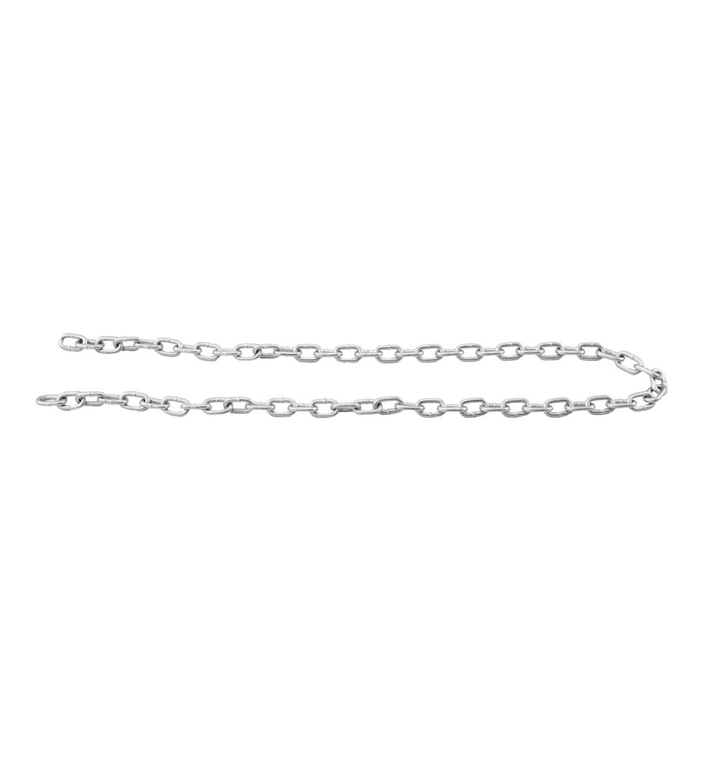 EUROLITE Rundstahlkette 4mm, WLL 80kg, 1m