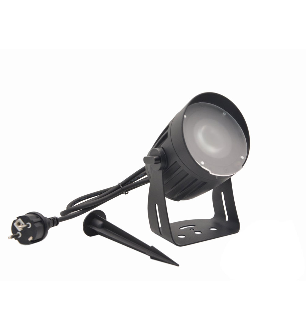 EUROLITE LED Outdoor Spot 18W WW mit Erdspieß