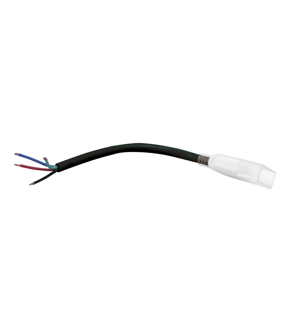 EUROLITE LED Neon Flex 230V Slim RGB Anschlusskabel mit offenen Enden