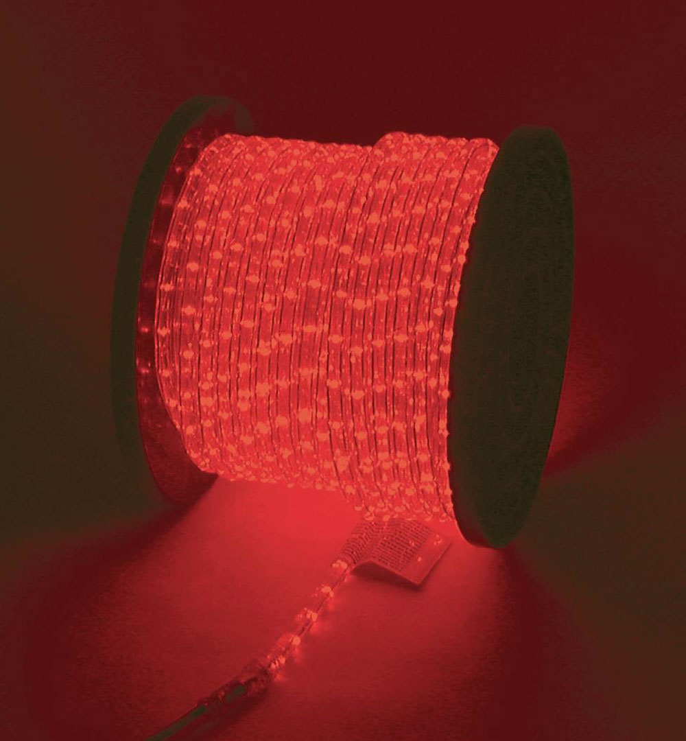 EUROLITE RUBBERLIGHT RL1-230V rot 44m