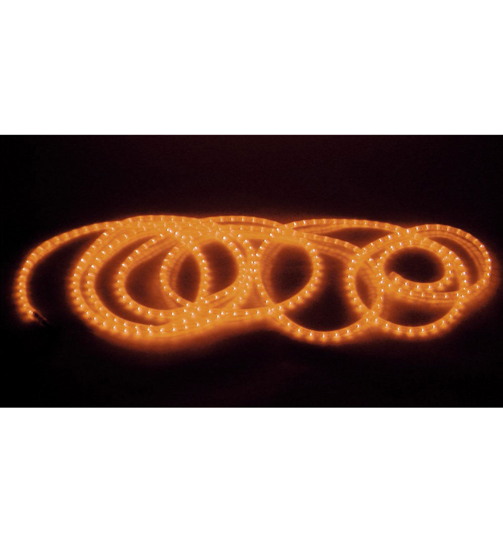 EUROLITE RUBBERLIGHT RL1-230V orange 9m