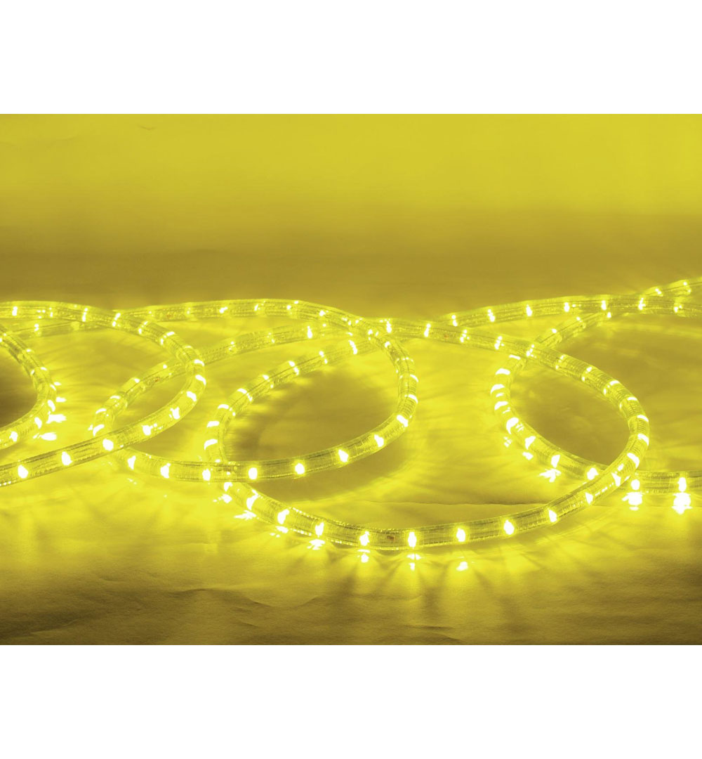 EUROLITE RUBBERLIGHT LED RL1-230V gelb 44mEUROLITE RUBBERLIGHT LED RL1-230V gelb 44m - live 03