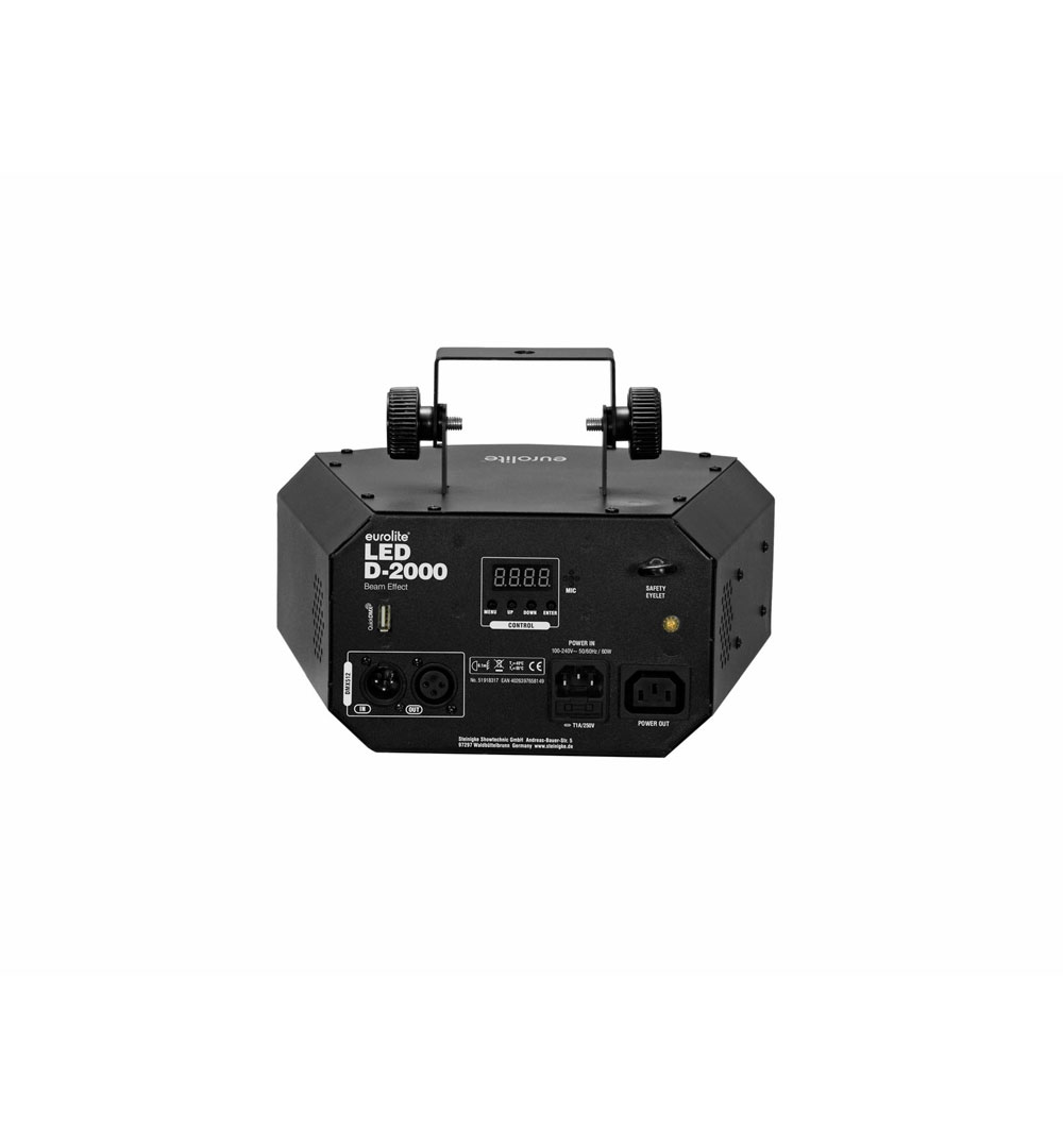 EUROLITE LED D-2000 Strahleneffekt