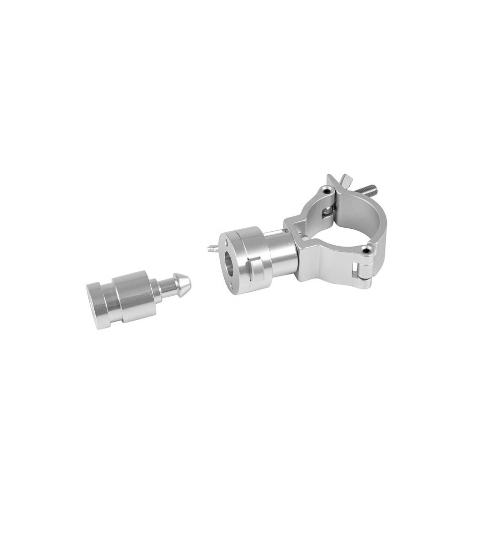 EUROLITE TPZ-1 Klammer mit TV-Zapfen silber