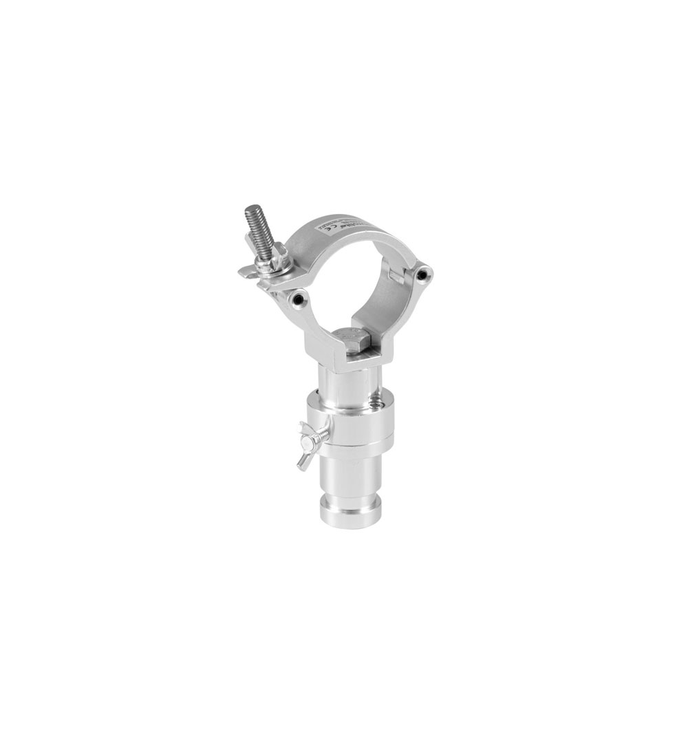 EUROLITE TPZ-1 Klammer mit TV-Zapfen silber