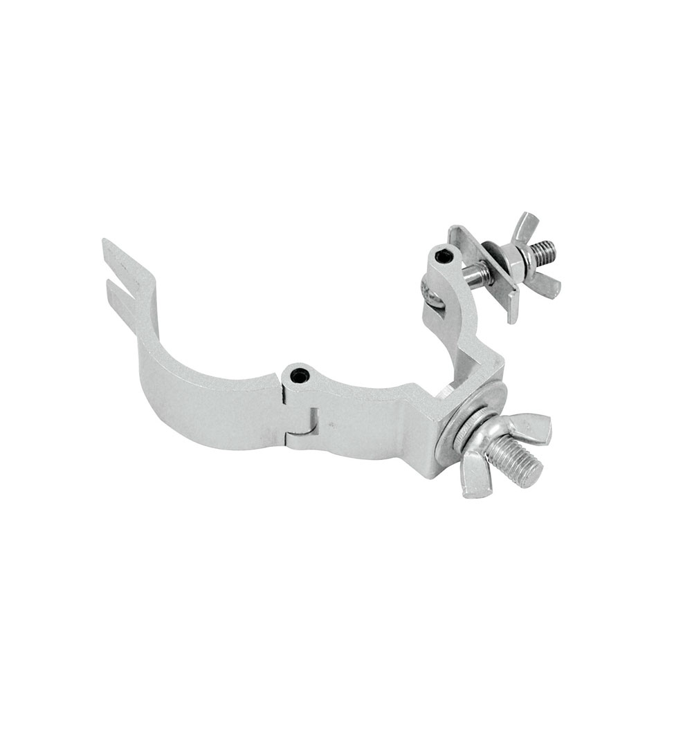 EUROLITE TPC-31 Klammer mit Öse, silber