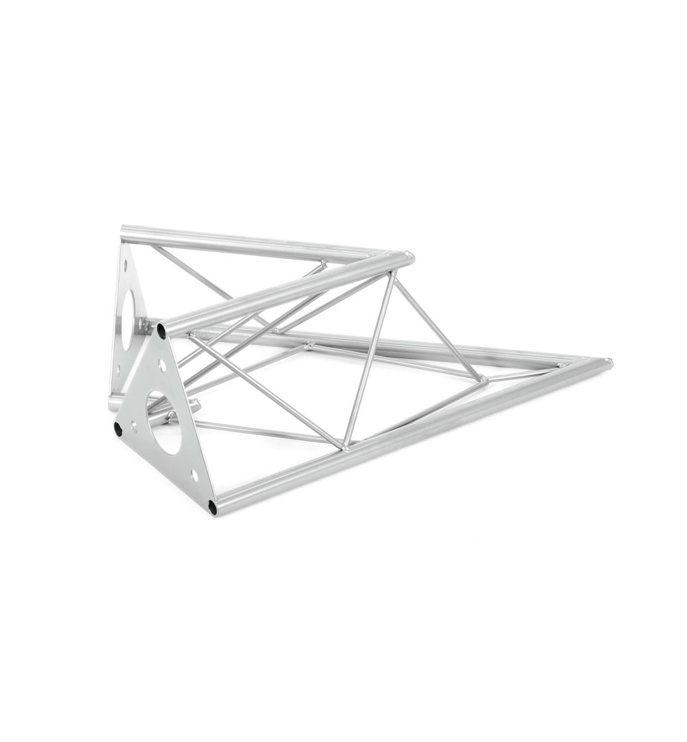 DECOTRUSS SAC-19 Ecke 2-Weg 45° silber