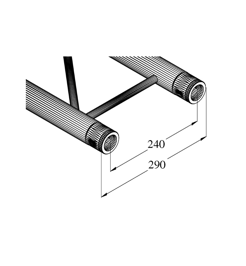 ALUTRUSS BILOCK BQ2-210 2-Punkt-Traverse