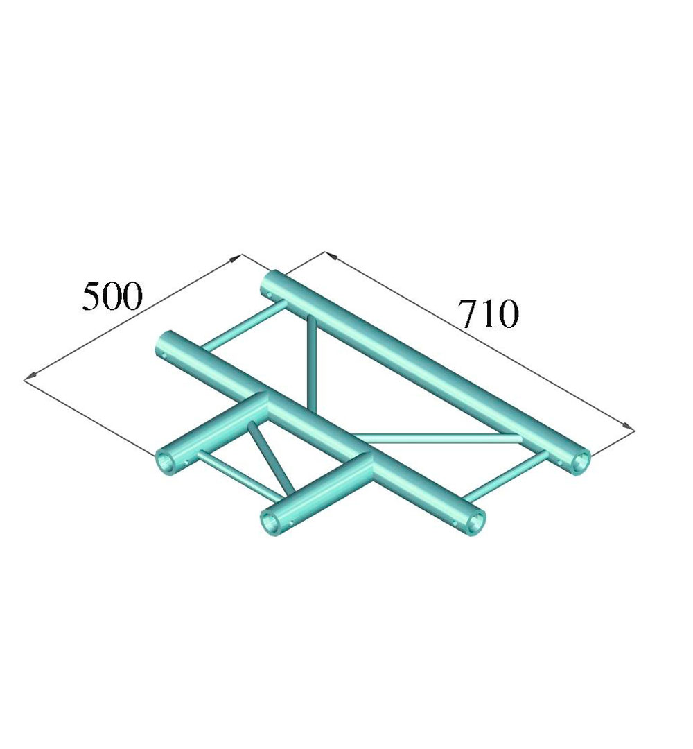 ALUTRUSS BILOCK BQ2-PAT35H 3-Weg T-Stück 90°