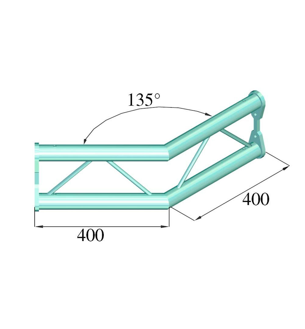 ALUTRUSS BISYSTEM PV-23 2-Weg 135° vertikal
