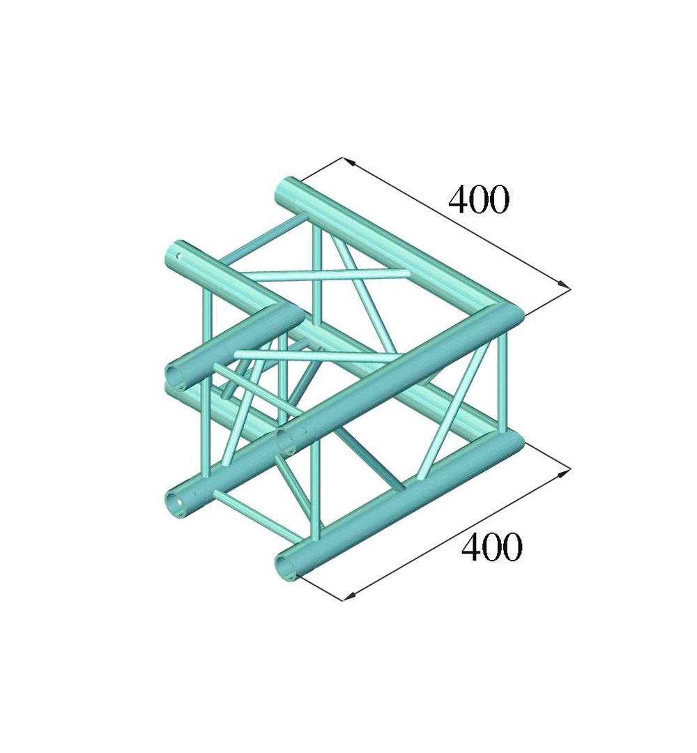 ALUTRUSS DECOLOCK DQ4-PAC21 2-Weg Ecke 90°