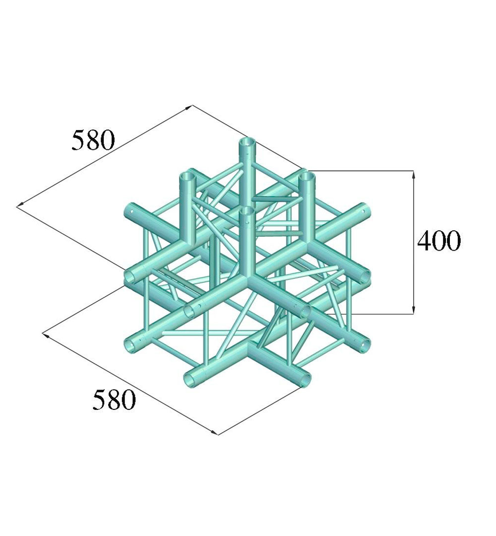ALUTRUSS DECOLOCK DQ4-PAT51 5-Weg Ecke