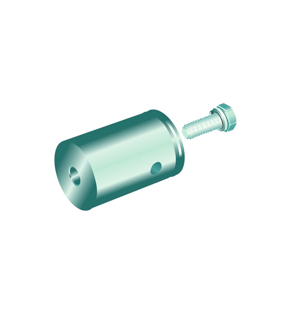 ALUTRUSS DECOLOCK Konusaufnehmer und Schraube
