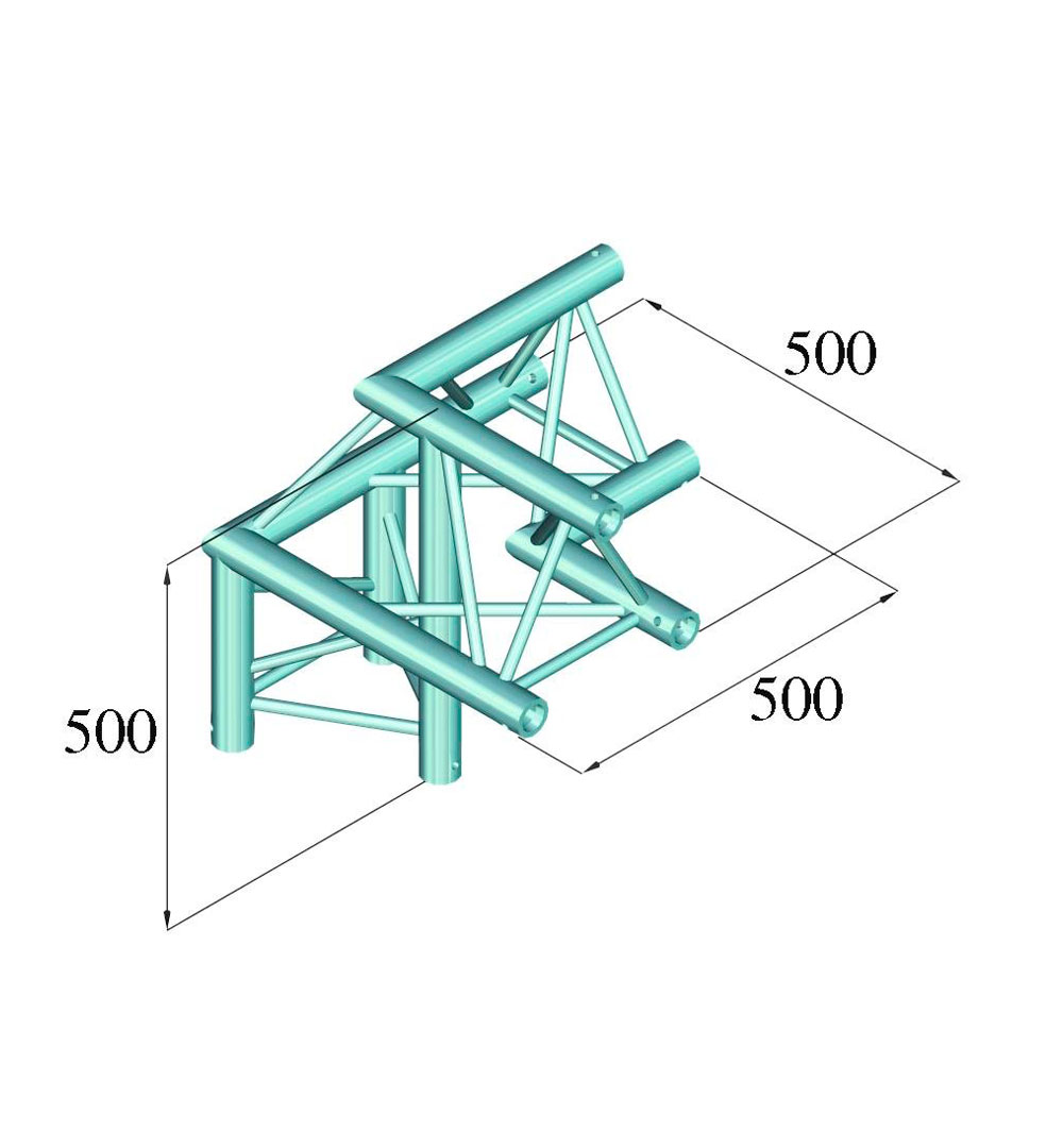 ALUTRUSS TRILOCK E-GL33 C-31 3-Weg-Ecke