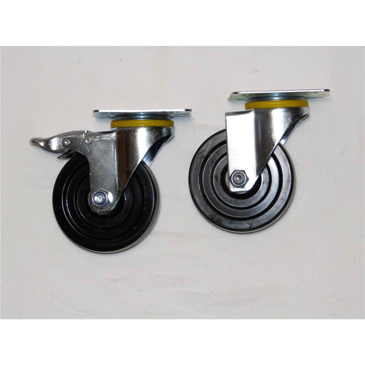 6er Set Räder - Höhe 150mm