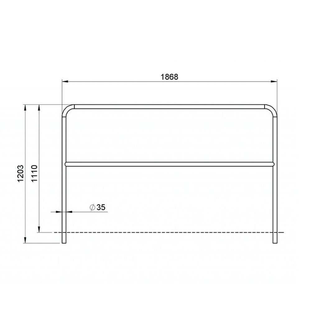 ALUTRUSS BE-1G2 Bühnengeländer