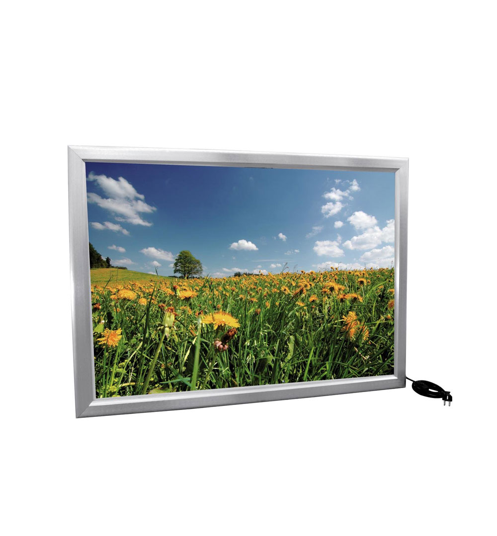 EUROPALMS Reklamewand A0, beleuchtet, aluminium