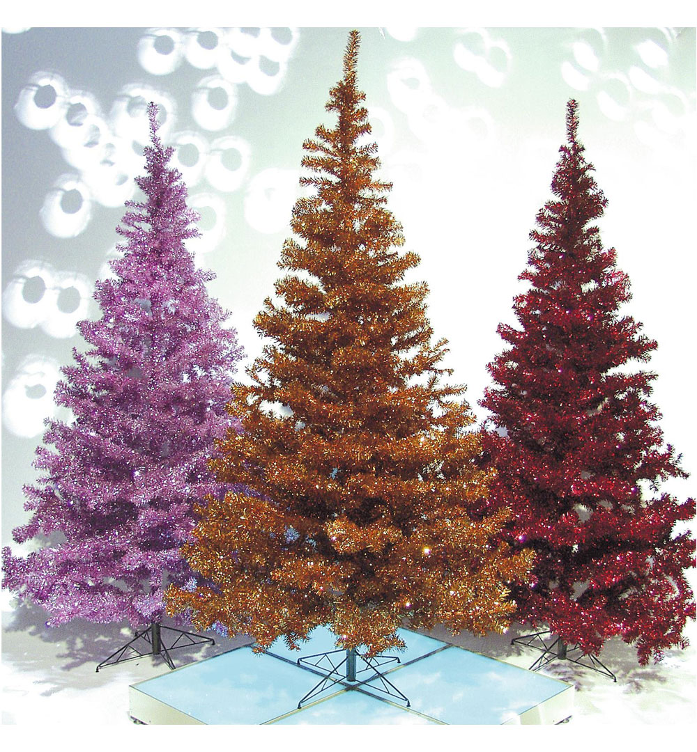 EUROPALMS Tanne, UV-glitzerweiß, 210cm