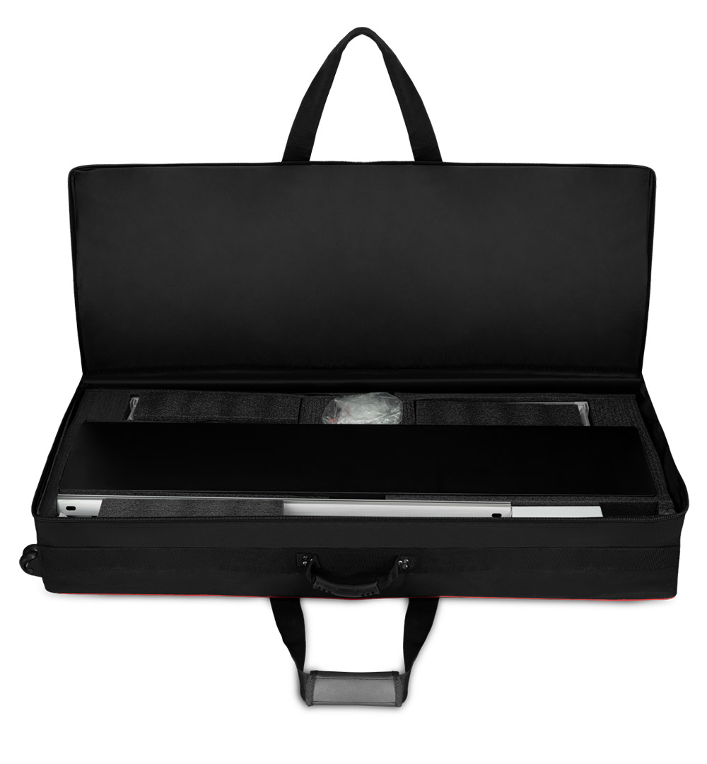 LED Counter Basic - Transporttasche offen