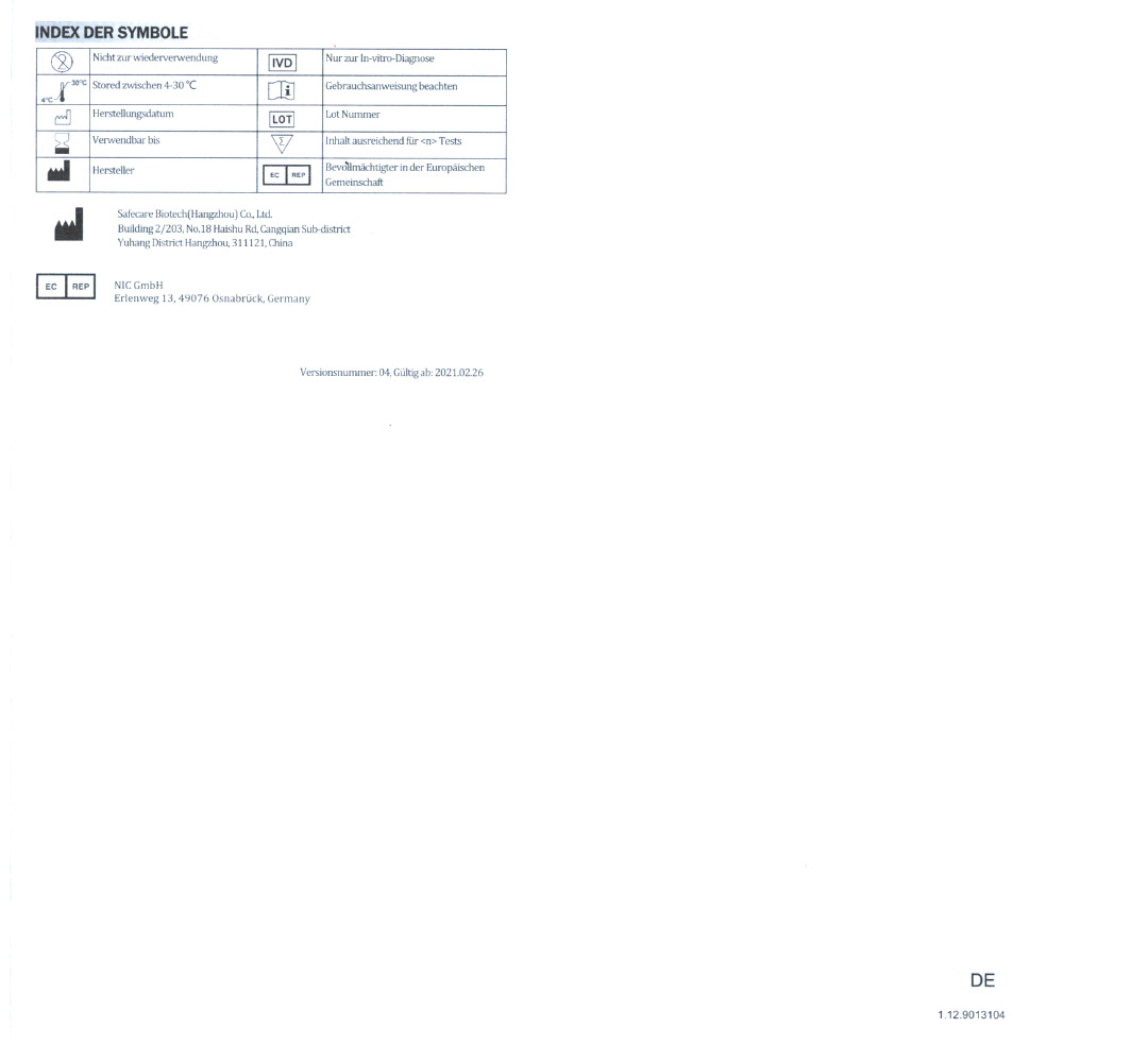 COVID-19 Antigen-Schnelltestkit, Laientest Nase (25Stk.)