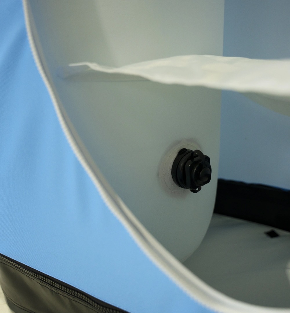 Aufblasbare Messetheke - Ventil Aufblasbare Messetheke - Ventil