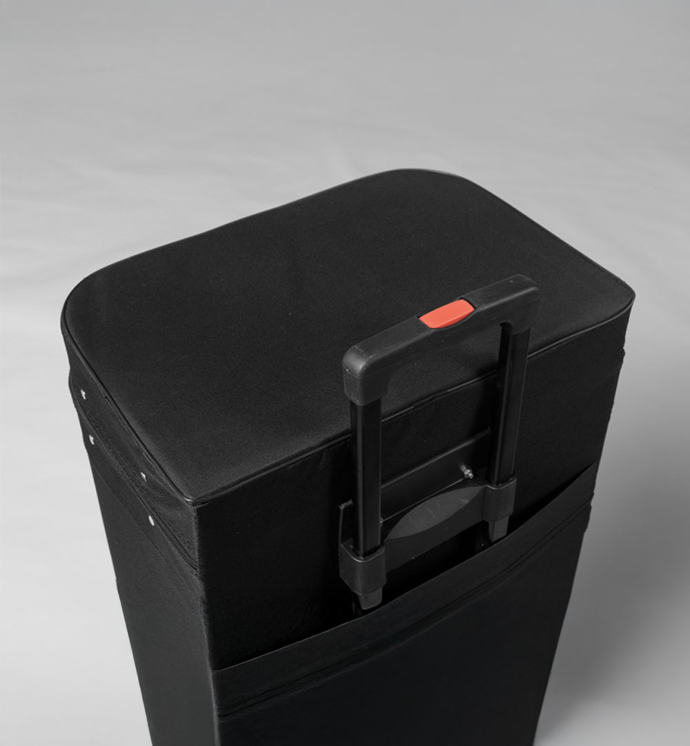 Faltdisplay Cologne STANDARD gerade - Trolley