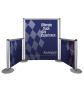 Messestand Roll-Up Modular - Messestand mit Druck Variation 1,Messestand Roll-Up Modular - Module 270° beweglich,Messestand Roll-Up Modular - Messestand mit Druck Variation 2,Messestand Roll-Up Modular - ausziehbarer Druck 3,Messestand Roll-Up Modular - a