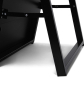 Digital Signage Kundenstopper Eco - schwarz Detail unten