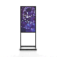 Digitale Infostele Sky mit 50 Zoll Samsung-Bildschirm - GIF 360 Grad mit Werbung