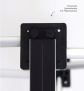 Mobiler Messestand - Faltdisplay London PREMIUM Systemknoten mit Magnetschiene