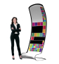 Faltwand Textil Evolution Swan B