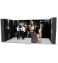 Messestand Faltdisplay Pop-Up MODULAR 107 - Abmessungen