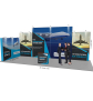 Messestand Faltdisplay Pop-Up MODULAR 111 - Abmessungen