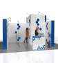 Messestand Faltdisplay Pop-Up MODULAR 113