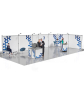 Messestand Roll-Up Modular L7 Form