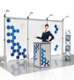 Messestand Roll-Up Modular - Messestand Übersicht