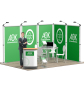 Messestand Roll-Up Modular L2 Form