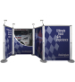 Messestand Roll-Up Modular - Messestand mit Druck Variation 2