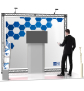 Messestand Traverse W5 Form - live