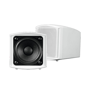 OMNITRONIC OD-2 Wandlautsprecher 8Ohm weiß 2x