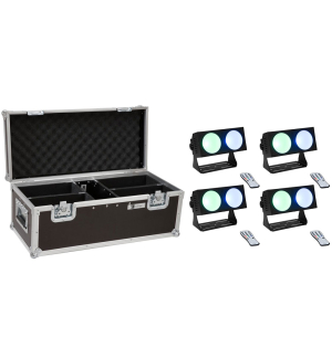 EUROLITE Set 4x LED CBB-2 COB RGB Leiste + Case EUROLITE Set 4x LED CBB-2 COB RGB Leiste + Case